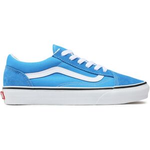 Tennis Vans Jn Old Skool VN0A5EE61SI1 Brilliant Blue - Publicité