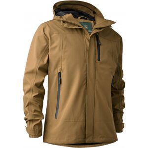 - Sarek Shell Jacket With Hood - Veste imperméable taille M, brun