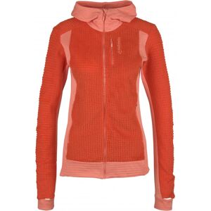 - Women's Falketind Alpha120 Zip Hood - Veste polaire taille XS, rouge