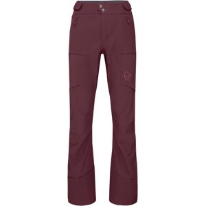 - Women's Lyngen Hiloflex200 Slim Pants - Pantalon ski de randonnée taille XS, rouge