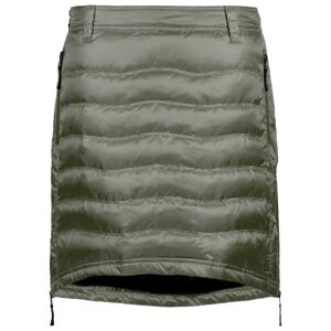 - Women's Short Down Skirt - Jupe en duvet taille S, vert olive