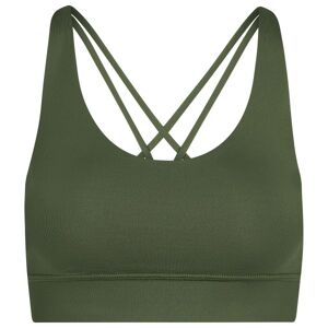 - Women's Criss-Cross Bra - Brassière taille L, vert olive