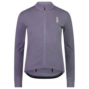 - Women's Roam Cargo Merino Shift Full Zip L/S - Maillot de cyclisme taille L, gris