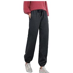 liaddkv Pantalon de survêtement pour femme Jambes larges Pantalon de jogging pour femme Pantalon de sport d'hiver Taille haute Pantalon de loisirs Pantalon de randonnée Pantalon de survêtement - Publicité