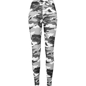 Urban Classics Dames Leggings, Multicolore (Snow Camo 787), 3XL Femme - Publicité