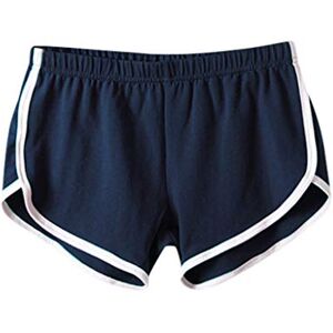 WWricotta Shorts Femmes avec Poches Et Cordon Short De Salon LâChe Cinq Points Pantalon Jogging Fitness Short De Course éLastique Short Amincissant Short D'EntraîNement DéContracté - Publicité