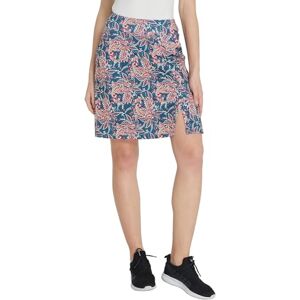 Westkun Jupe Short Femme Chic de Tennis Longueur Genou Jupe de Sport Golf Jupes de Randonnée 2 en 1 avec Shorts A-Fleurs XL - Publicité