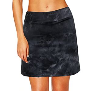 Jhsnjnr Jupe-short de sport légère pour femme avec poches courtes, golf, tennis, entraînement, sports, Multicolore., 48 - Publicité