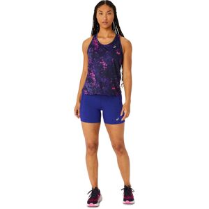 Short femme Asics Distance Supply 5In Sprinter Bleu L Femme - Publicité