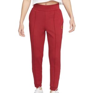 Pantalons de tennis pour femmes Nike Court Dri-Fit Heritage Knit Pant W - pomegranate bordeaux M female - Publicité