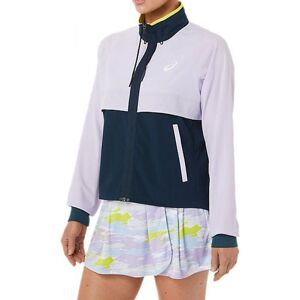 Sweat de tennis pour femmes Asics Womens Match Jacket - mursaki/french blue multicolor L female - Publicité