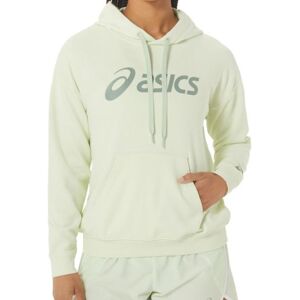 Sweat de tennis pour femmes Asics Big Asics OTH Hoodie - whisper green/slate grey vert M female - Publicité