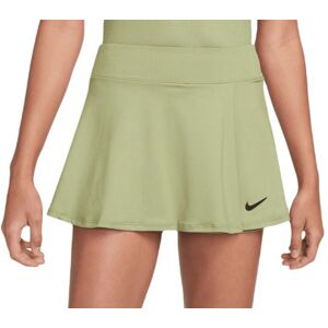 Jupes de tennis pour femmes Nike Dri-Fit Club Skirt - alligator/black vert L female - Publicité