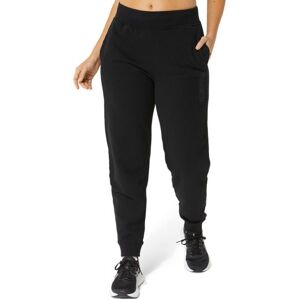 Pantalons de tennis pour femmes Asics Logo Sweatpant - performance black noir M female - Publicité