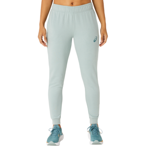 Pantalons de tennis pour femmes Asics Big Logo Sweat Pant - ocen haze/foggy teal vert L female - Publicité