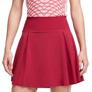 Jupes de tennis pour femmes Nike Court Dri-Fit Advantage Club Skirt - noble red/black bordeaux XS female - Publicité