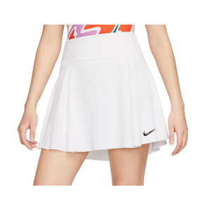 Jupes de tennis pour femmes Nike Court Dri-Fit Advantage Club Skirt - white/black blanc XL female - Publicité