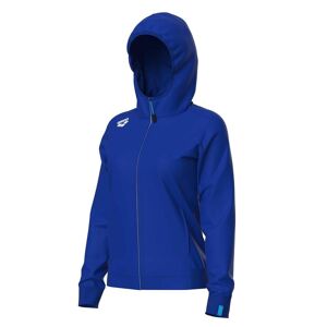 Sweatshirt à capuche femme Arena Team Panel Bleu - Publicité