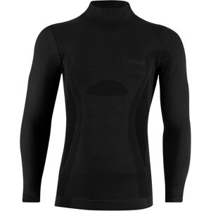 Sous maillot manches longues à col tortue Lenz Merino 6.0 Noir - Publicité