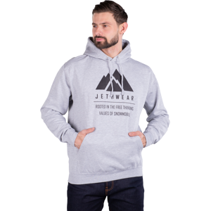 JETHWEAR Sweat à Capuche JETHWEAR Mountain Gris -