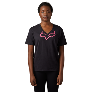 FOX T-Shirt Femme FOX Boundary Noir-Rose -