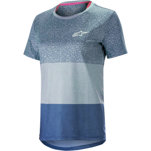 Alpinestars Maillot VTT Femme Manches Courtes Alpinestars Stella Alps 8.0 Bleu-Stillwater -