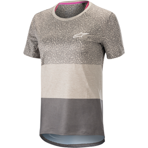 Maillot VTT Femme Manches Courtes Alpinestars Stella Alps 8.0 Gris-Anthracite - - Publicité