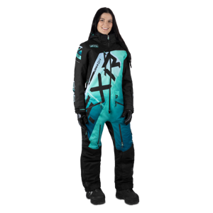 FXR Combinaison Femme Isolée FXR CX F.A.S.T. Noir-Menthe Fade -