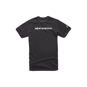 Alpinestars T-Shirt Alpinestars Linear Wordmark Blanc-Gris -