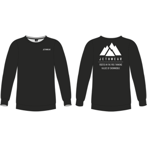 JETHWEAR Sweat Jethwear Black Mountain Noir -