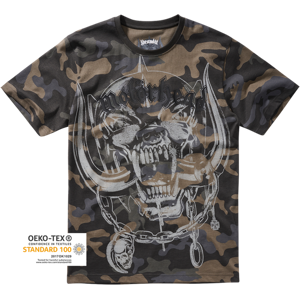 Brandit T-Shirt Brandit Motörhead Warpig Camouflage Foncé -