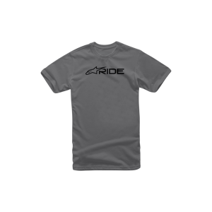 T-Shirt Alpinestars Ride 3.0Charcoal-Noir -