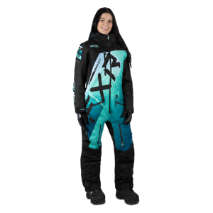 FXR Combinaison Femme FXR CX Lite Noir-Menthe Fade -