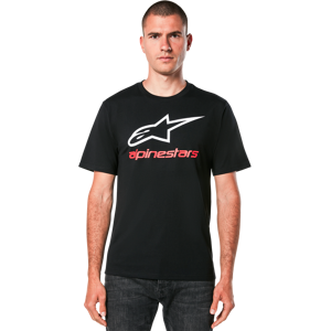 Alpinestars T-Shirt Alpinestars Always 2.0 CSF Noir-Blanc-Rouge -