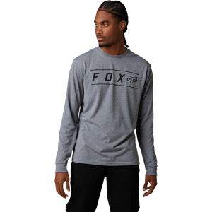 FOX T-Shirt Manches Longues FOX Racing Pinnacle Tech Heather Graphite -