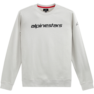 Alpinestars Sweat Alpinestars Linear Crew Fleece Argent-Noir -