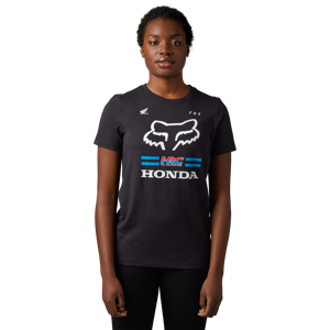 FOX T-Shirt Femme FOX X Honda Noir -