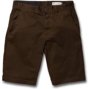 Volcom Frickin Modern Stretch Shorts (Dark Chocolate)