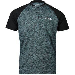 Stiga Team Shirt Green Black S mixte