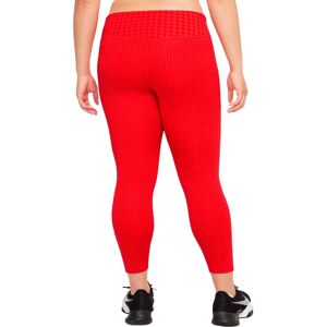 Nike Dri Fit One Icon Clash 7/8 Printed Tight Rouge L Femme - Publicité