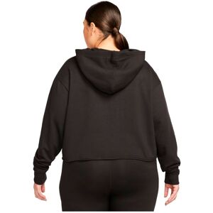 Nike Yoga Luxe Cropped Fleece Long Sleeve T-shirt Noir L Femme - Publicité