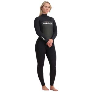 Gale Force Long Sleeve Back Zip Neoprene Suit 3/2 Mm Noir S Noir S unisex