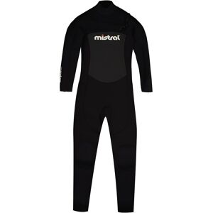 Storm Force Long Sleeve Back Zip Neoprene Suit 4/3 Mm Noir L Noir L unisex