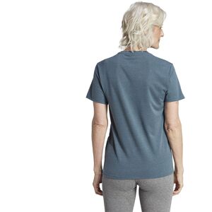 Adidas Icons 3 Stripes Short Sleeve T-shirt Bleu L Femme - Publicité