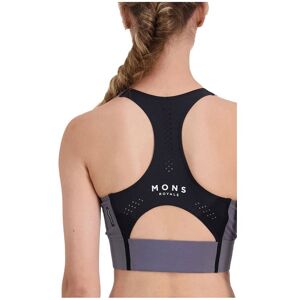 Mons Royale Stratos Shift Sports Bra Violet XS Femme - Publicité