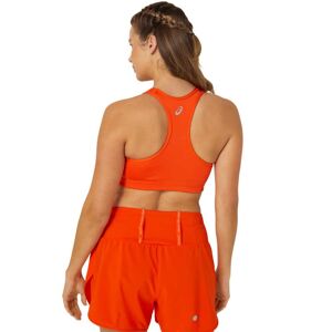 Asics Core Logo Sports Top Medium Support Orange XL Femme - Publicité