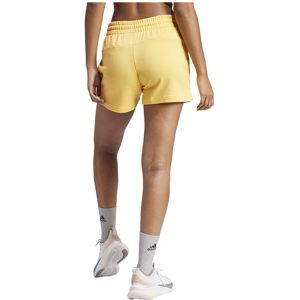 Adidas Linear French Terry Shorts Jaune XS / Regular Femme Jaune XS female - Publicité