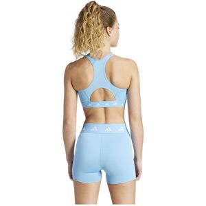 Adidas Powerreact Techfit Sports Bra Medium Support Bleu XS / AC Femme - Publicité