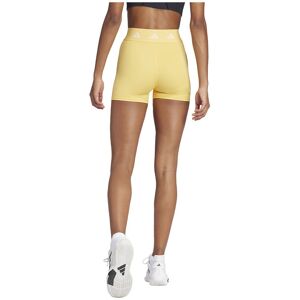 Adidas Techfit 4´´ Short Leggings Jaune L Femme