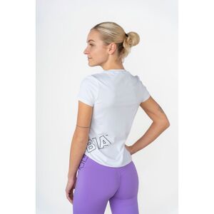 Nebbia Fit Activewear Functional 440 Short Sleeve T shirt Blanc XS Femme